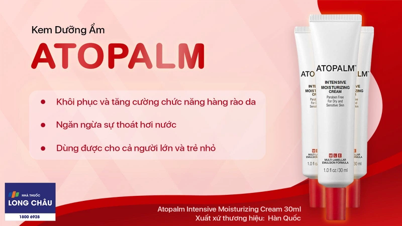 Kem dưỡng ẩm da Atopalm 2