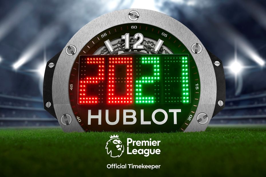 Premier League công bố Hublot - đồng hồ bấm giờ chính thức của Premier  League 2020-21