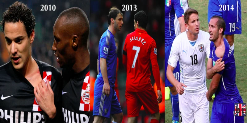 Luis Suarez và những tình huống thẻ đỏ khó quên