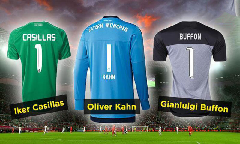 Thủ môn và biểu tượng chiếc áo số 1